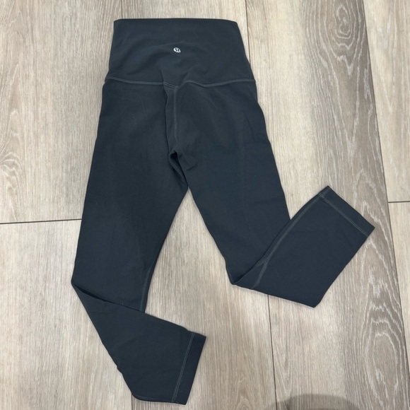 lululemon athletica Pants - Lululemon Align Crop *21" Black Granite
